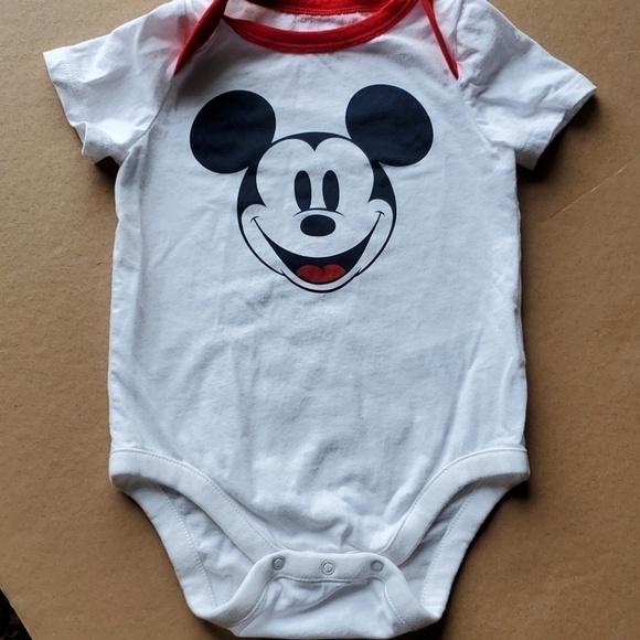 Gap baby Other - Gap Disney baby white & red onsie with Mickey Mouse size 12 -18 month